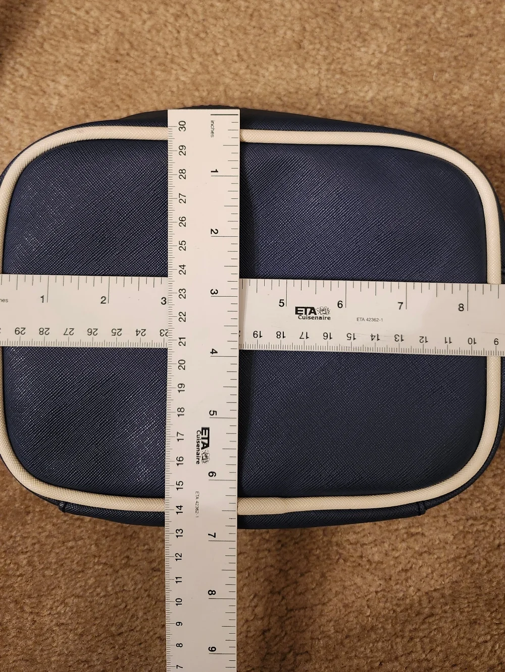 Fila Navy and White Unisex Crossbody Messenger Bag